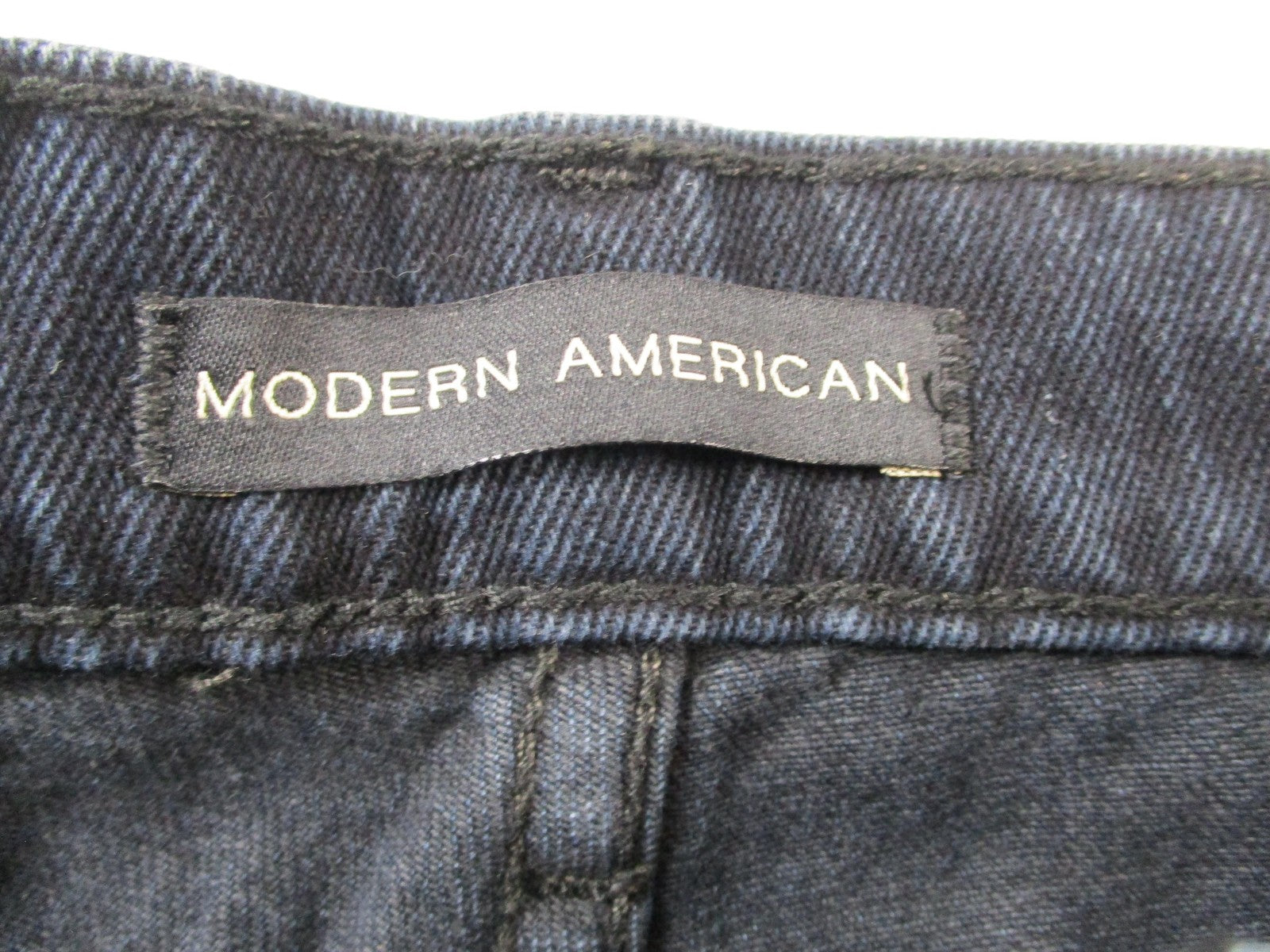 Modern American Doheny Jeans Womens 26 Blue Black Vintage Wash Straight 14734