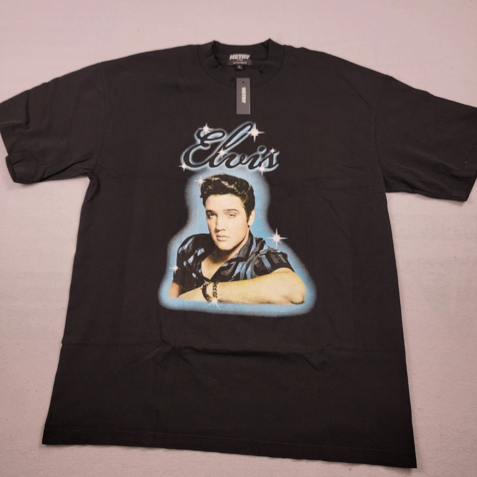 Hstry by NAS Elvis Presley Tshirt 2pk Sz L