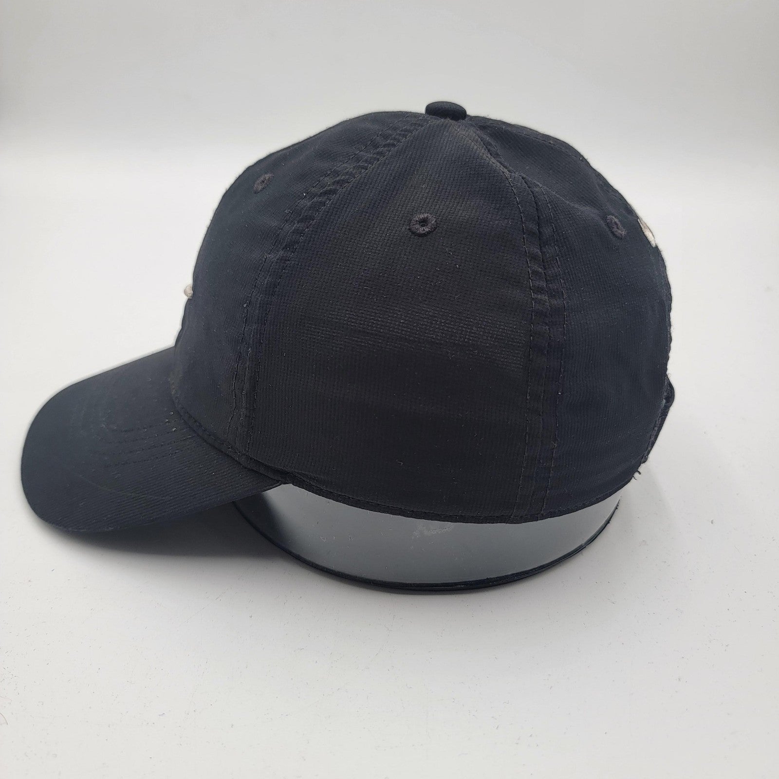 Nike Hat Cap Strap Back Black DriFIT Legacy91 Athletic Golf Embroidered Mens1