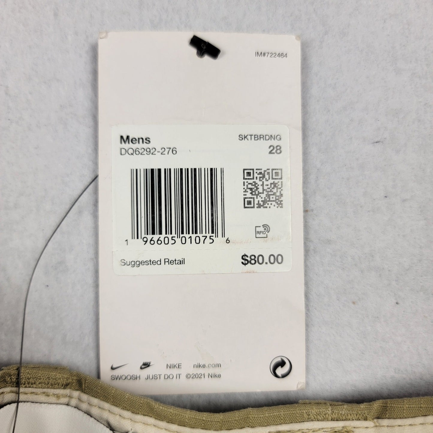 Nike SB Cargo Shorts Khaki Men's Skateboarding