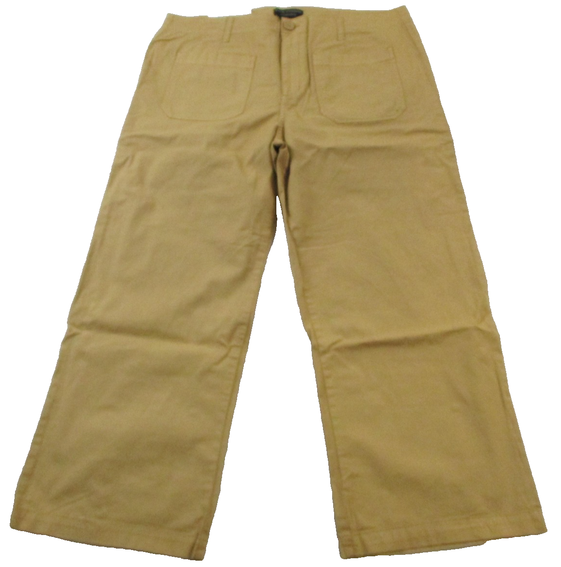 Social Standard By Sanctuary Pants Women 16 Tan Juliet Crop High Rise Twill 14410