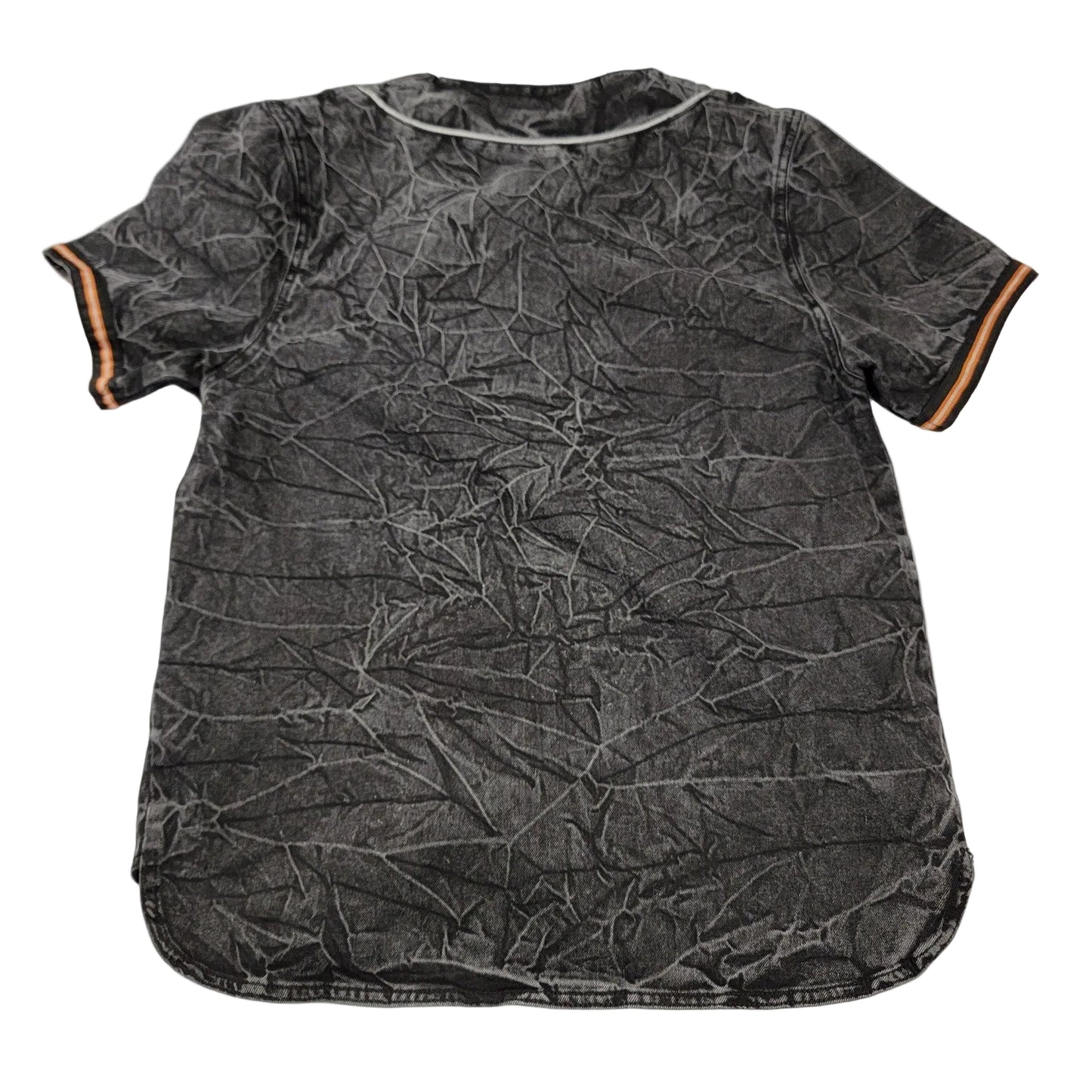 Original Fables Denim Short Sleeve Shirt Black Sz M