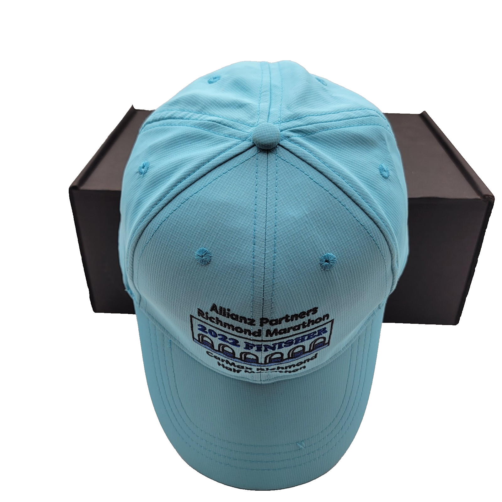 Richmond Marathon Hat Cap Strap Back 2022 Finisher CarMax Half Marathon Mens3