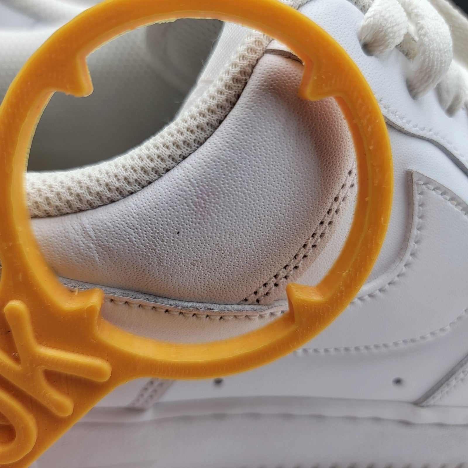 Nike Air Force 1 Mens Size 12 White CW2288111 Low Top Leather Sneakers