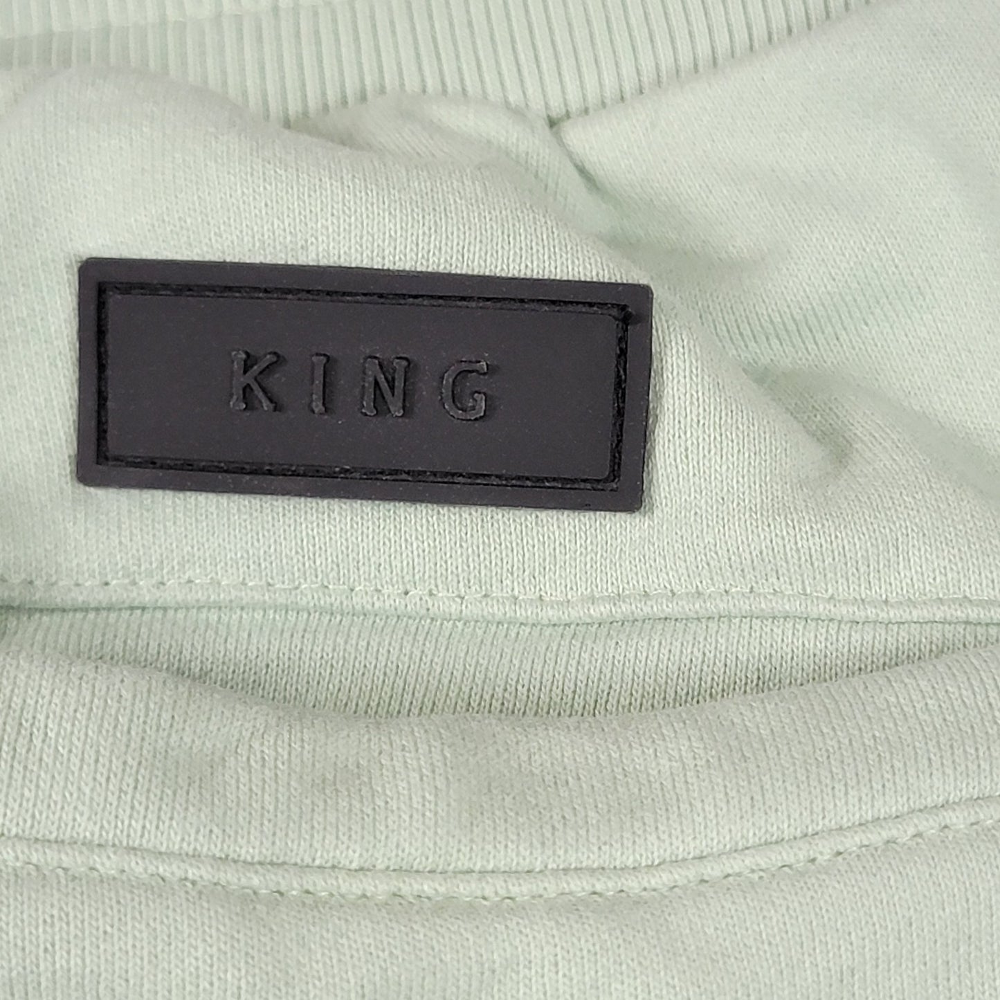 King Apparel Jogger Pants Green Size M Men’s Slim Fit Cuffed Hem Preowned