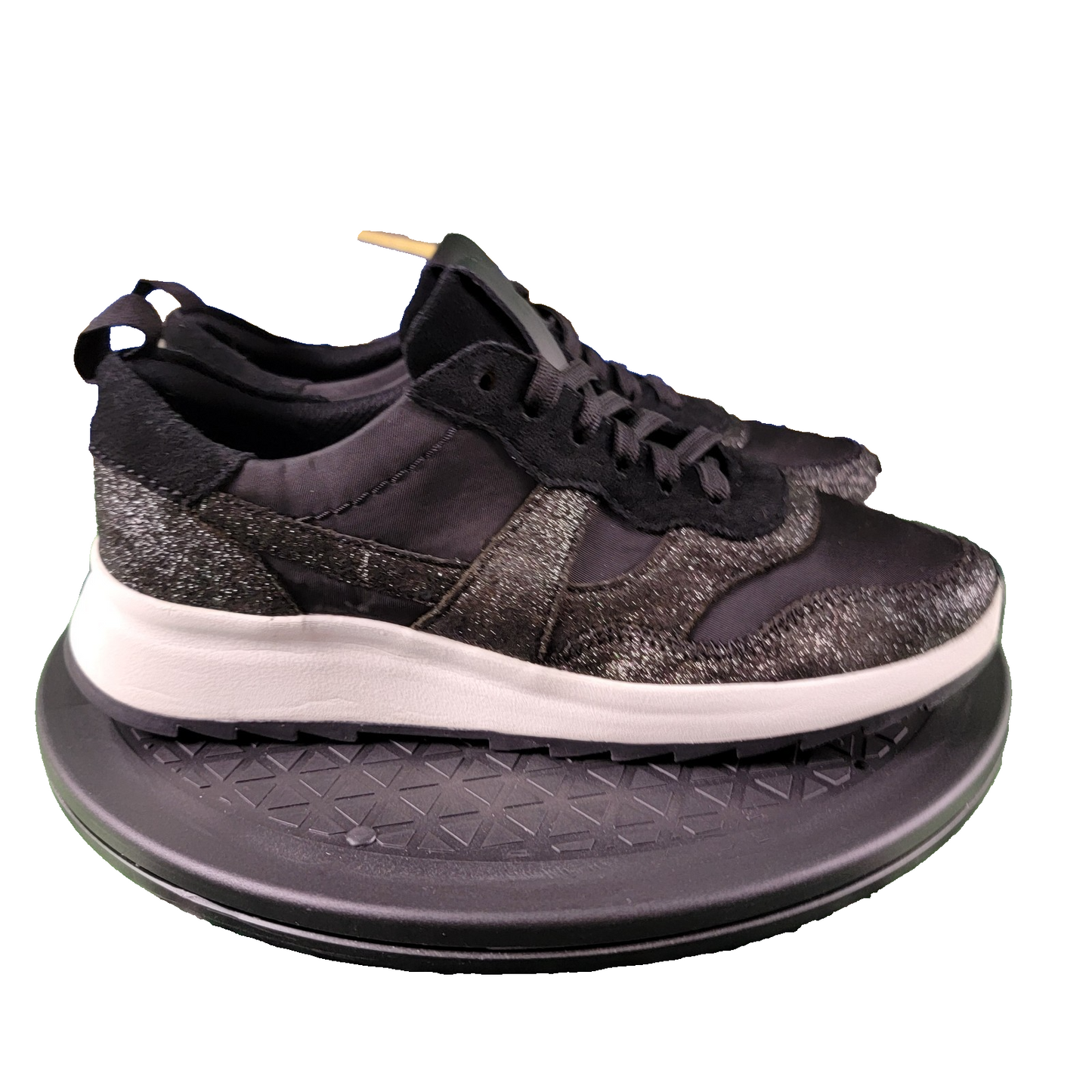 Clarks DashLite Jazz Women’s Size 7 Black Combi Sneakers 261690514 PreOwned 0341