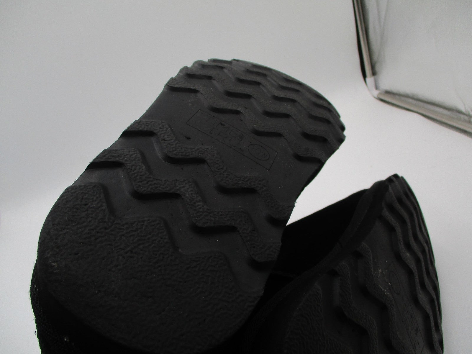 Time And Tru Boots Womens Size 10W Black Leather Shearling Lined Winter Snow6