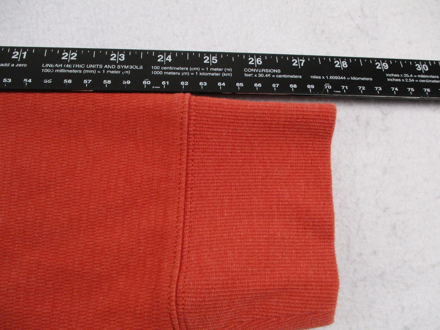Carhartt Shirt Mens 4XL Orange Long Sleeve Thermal Henley Pocket Relaxed Fit11