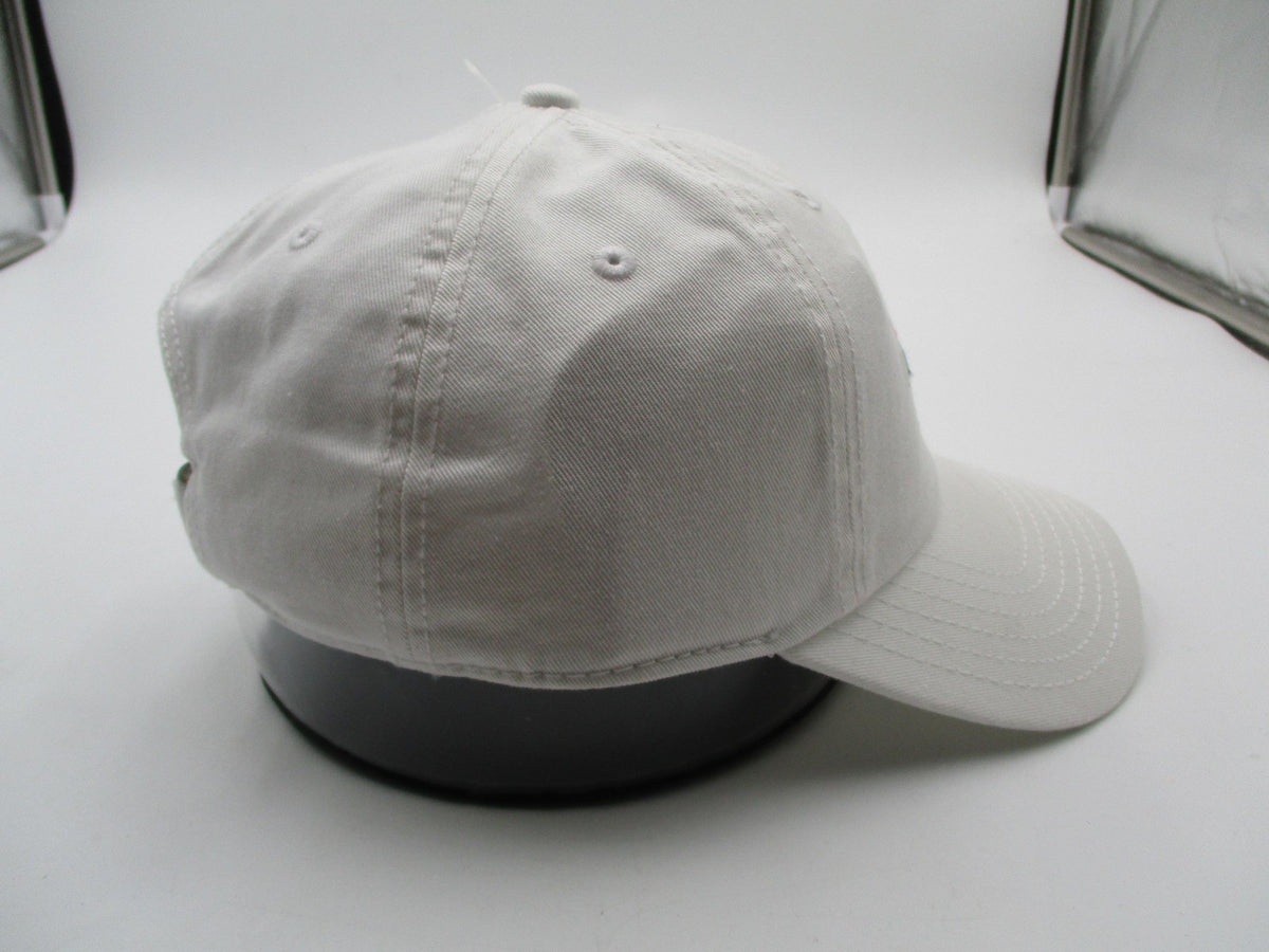 Orvis Hat Cap Strap Back Mens One Size White Paw Print Dog Baseball Cotton Twill7