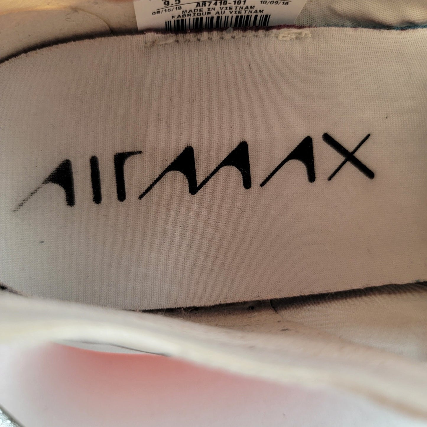 Nike Wmns Air Max Dia SE 'Pale Ivory' Sz 9.5 (252) AR74101016