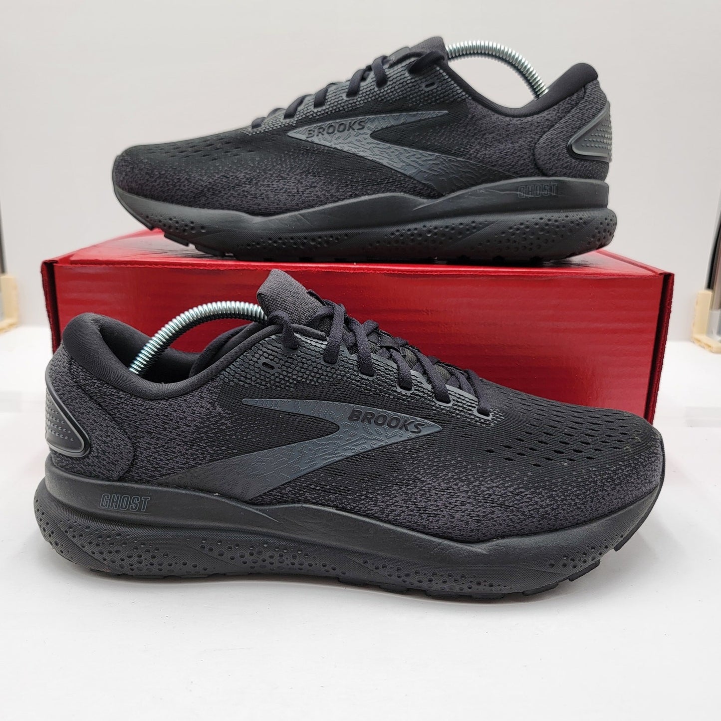 Brooks Ghost 16 'Black Ebony' Mens Sz 10.5W 1104182E020