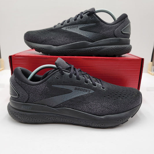 Brooks Ghost 16 'Black Ebony' Mens Sz 10.5W 1104182E020
