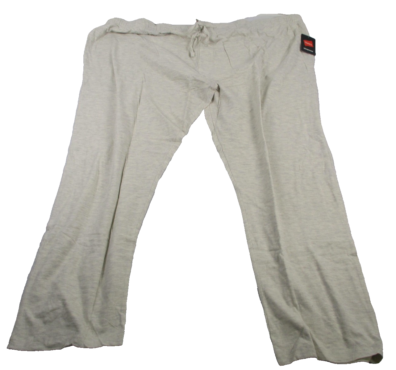 Hanes Pajama Pants Mens 5XL Beige Oatmeal Knit Sleep Lounge XTemp 01101X