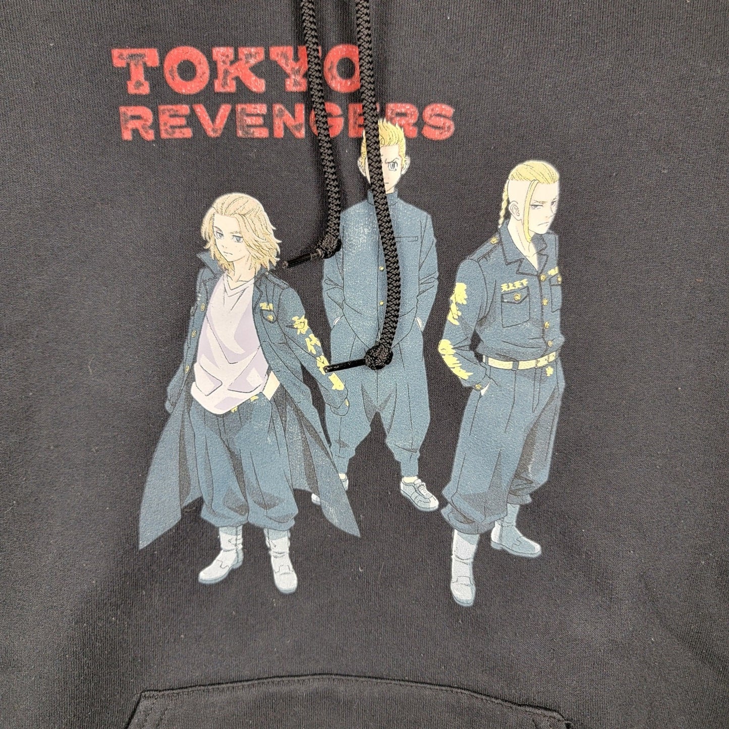 Tokyo Revengers Hoodie Anime Graphic Sweat Black Crunchyroll Unisex M Japan