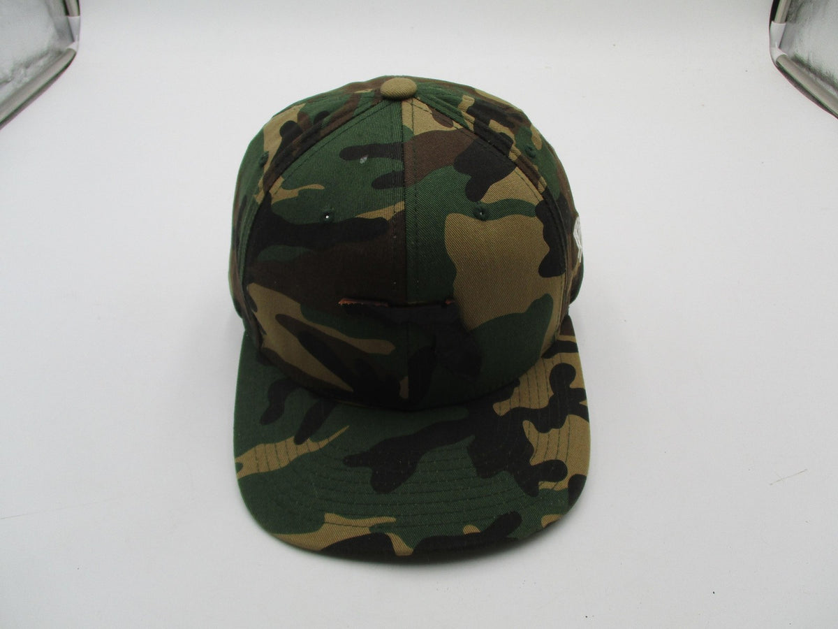 Branded Bills Florida Hat Cap Snap Back Mens One Size Green Camo State Patch USA4