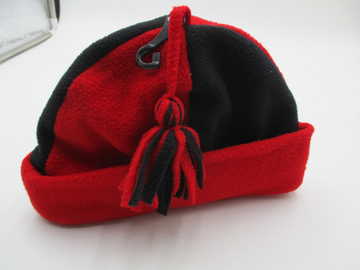 Chicago Bulls Hat Cap Fleece Knit Beanie Boys One Size Red Black NBA Basketball2