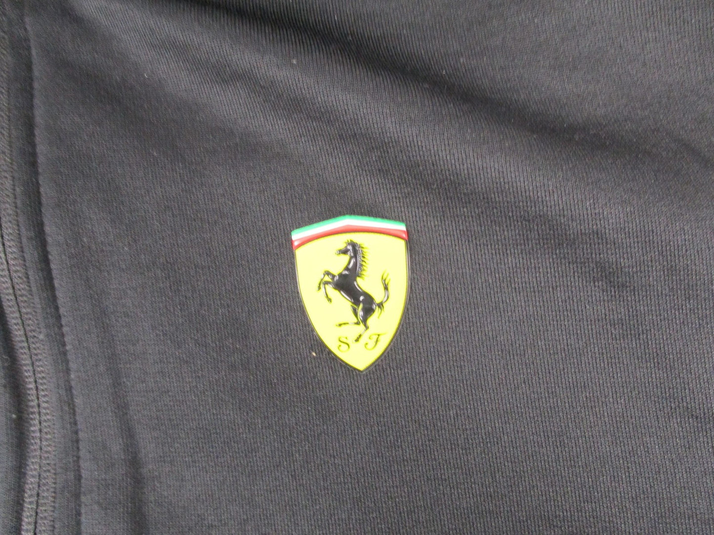 Scuderia Ferrari Set Mens L Top/XL Joggers Black Full Zip Formula 1 Racing Puma3