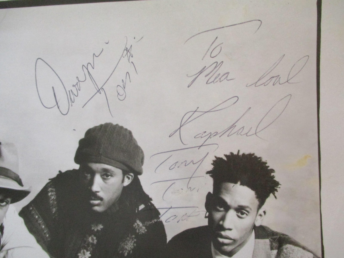 Tony Toni Tone Signed Original Promo Photo Wing Records Mercury R&B Autograph3