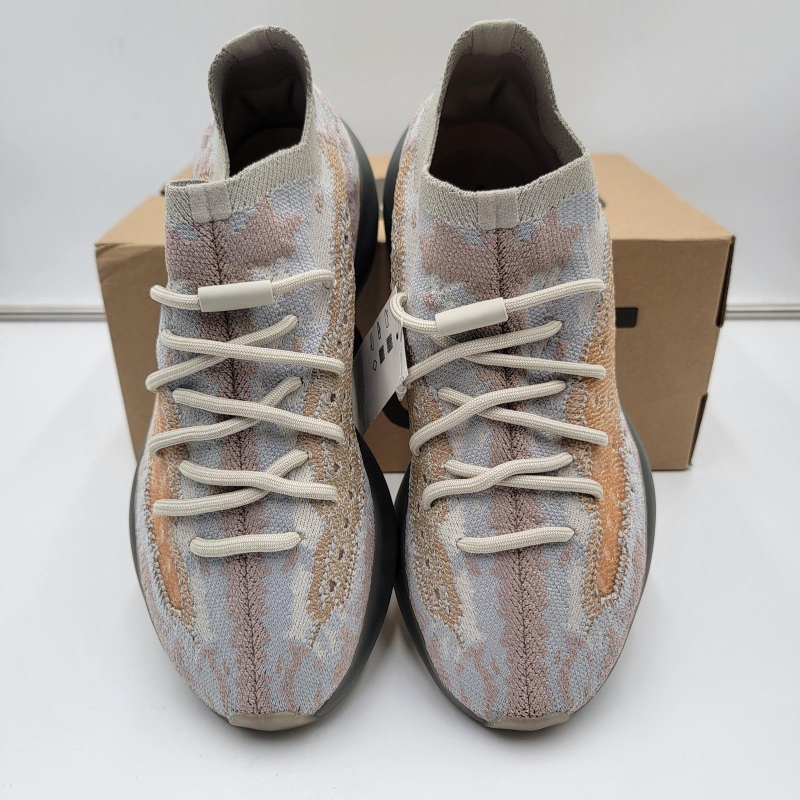 Adidas Yeezy Boost 380 Shoes Mens Size 8.5 Pepper FZ1269 Primeknit New Sneakers3