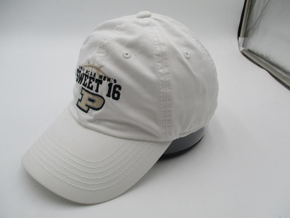 Purdue Boilermakers Sweet 16 Hat Cap Strap Back One Size White Top Of The World2