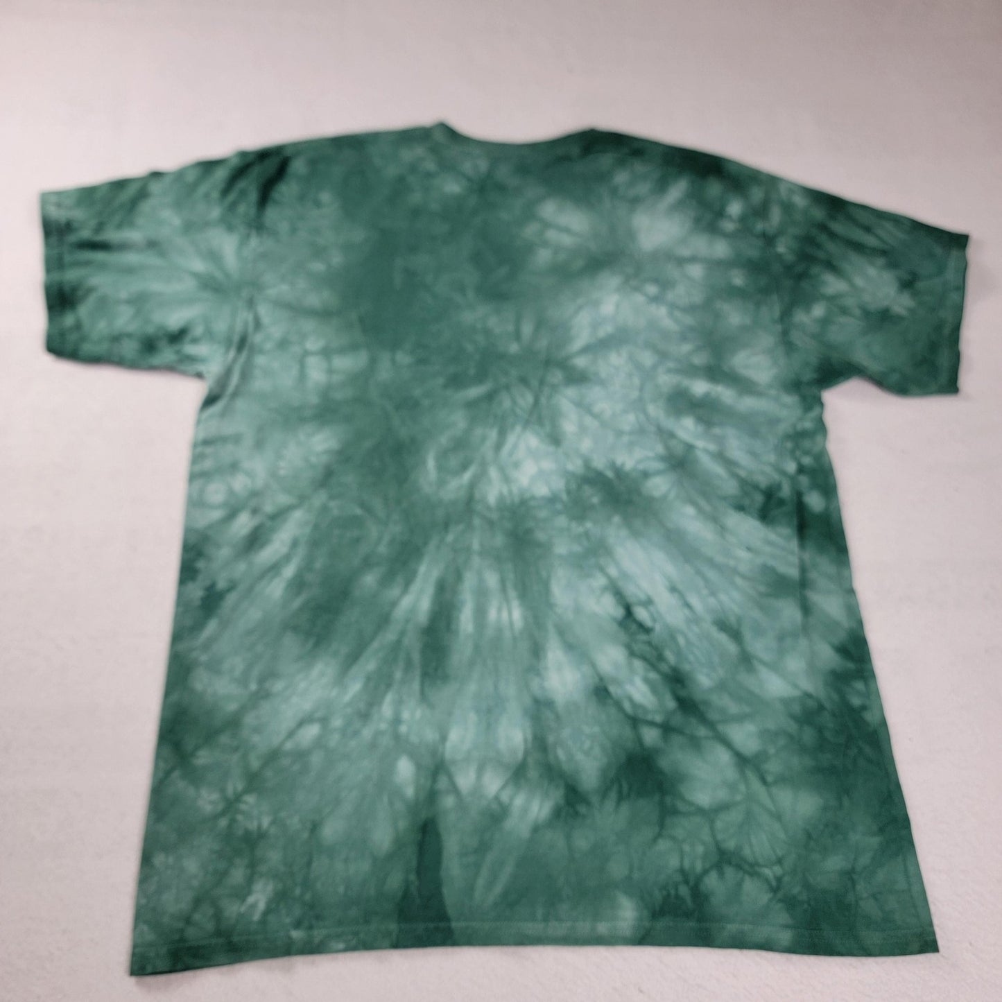 The Mountain 2 Pk Tees Men's XL Green Age of Dragon & Brown Rasta Lion