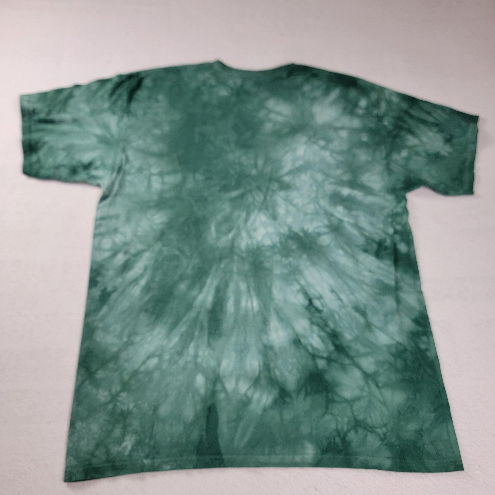 The Mountain 2 Pk Tees Men's XL Green Age of Dragon & Brown Rasta Lion
