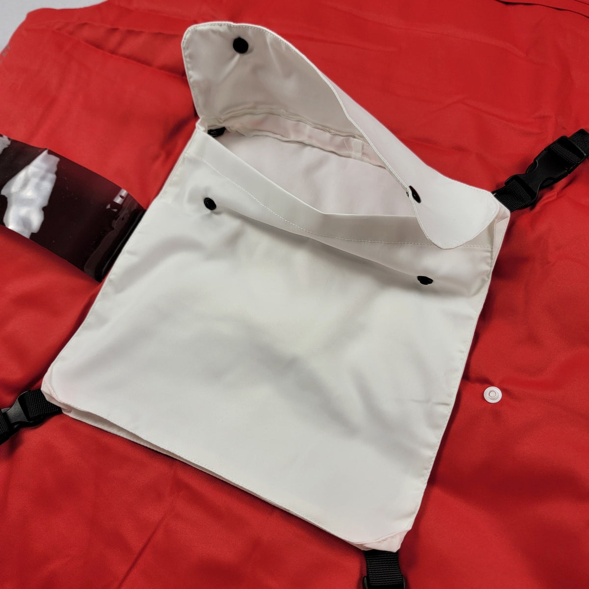 The Hideout Clothing THC x YK Osiris Vest Men’s 3XL Red White NWT Limited9
