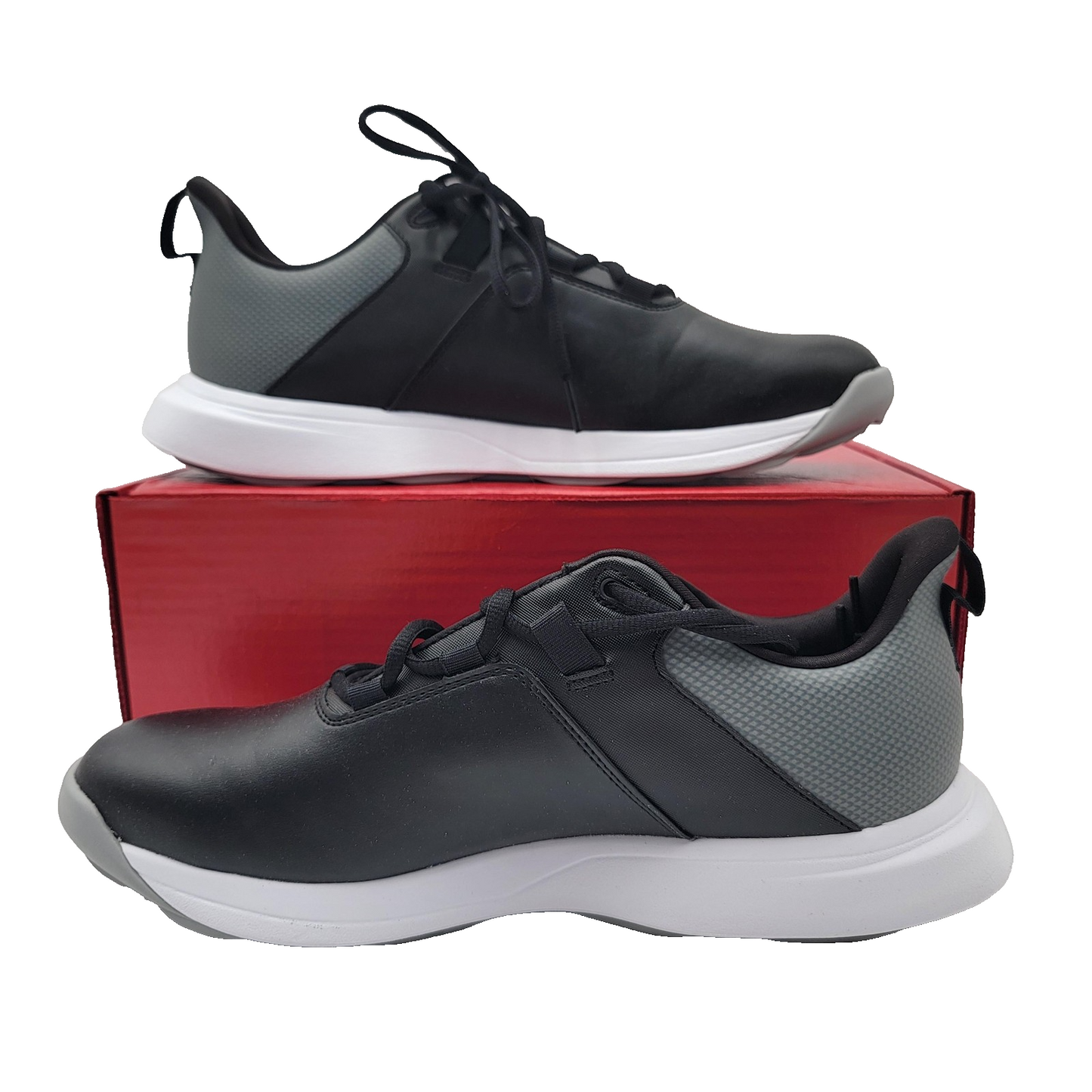 FootJoy ProLite 56922 Men’s Size 10 Medium Black Gray Waterproof Golf Sneakers1