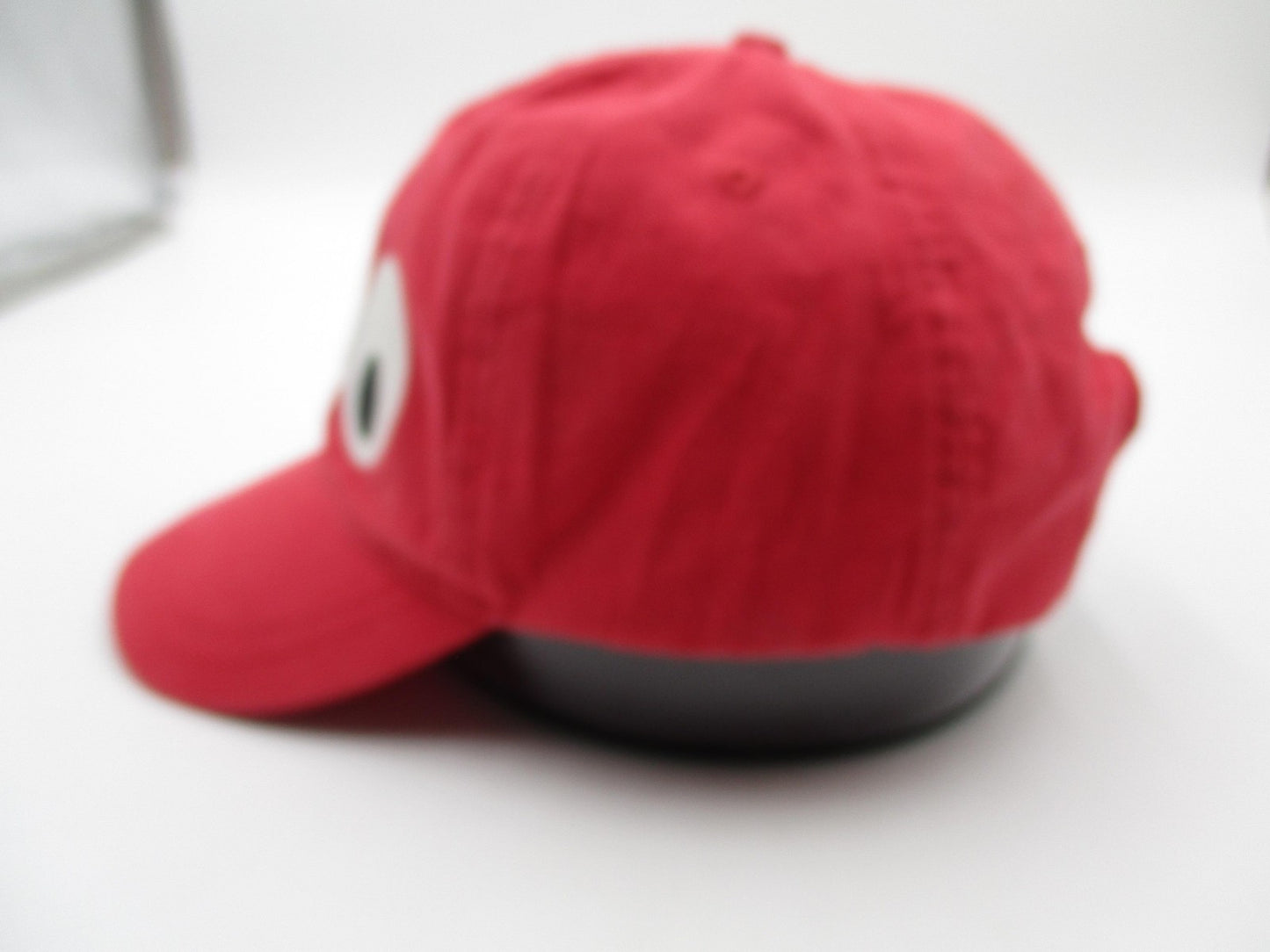 Crewcuts Hat Cap Strap Back Boys L Red Googly Eyes Cartoon Novelty Baseball3
