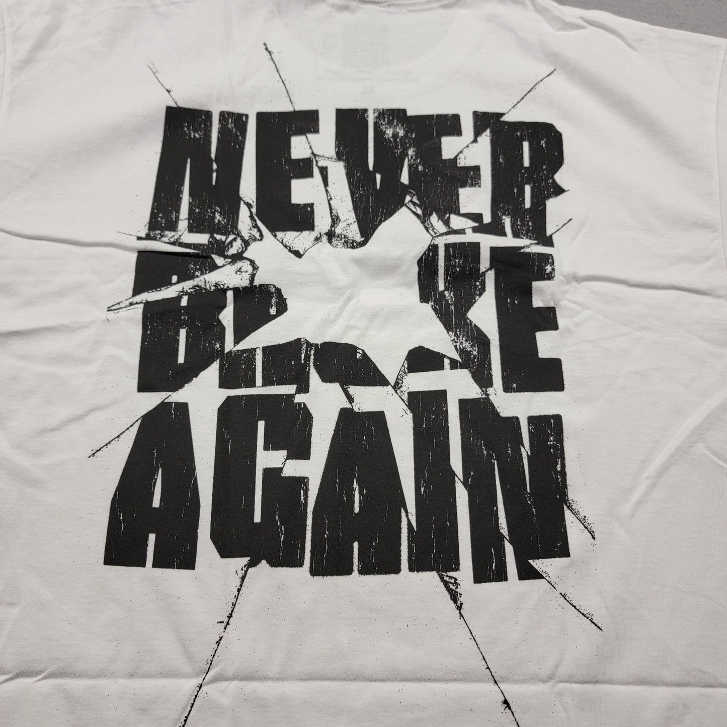 YoungBoy Never Broke Again Broken Glass T-Shirt White
