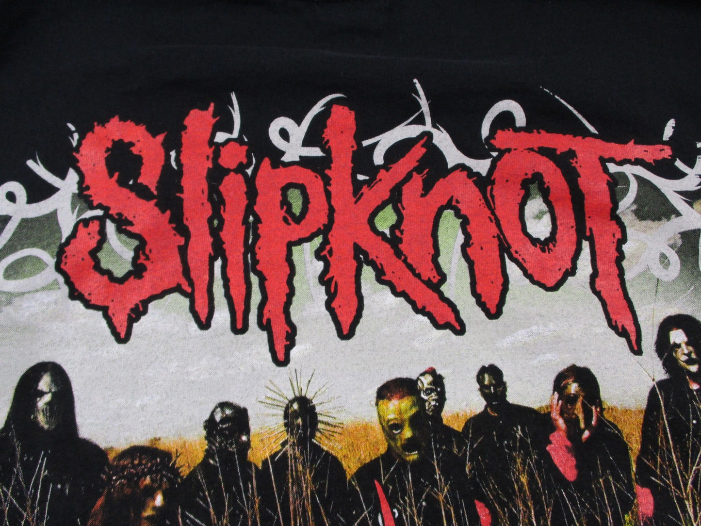 Slipknot Shirt Mens Large Black All Hope Is Gone Tour 2009 Graphic Band Tee10