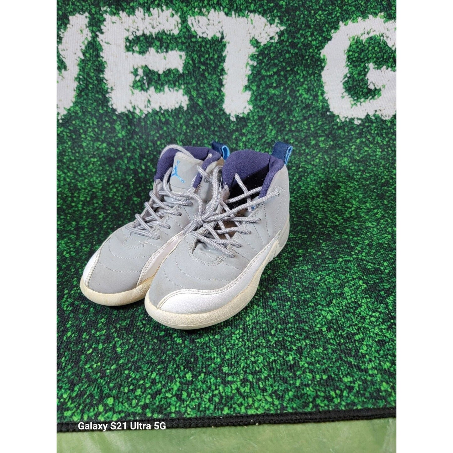 Nike Air Jordan 12 Retro PS 'University Blue' 151186007 Size 13C1