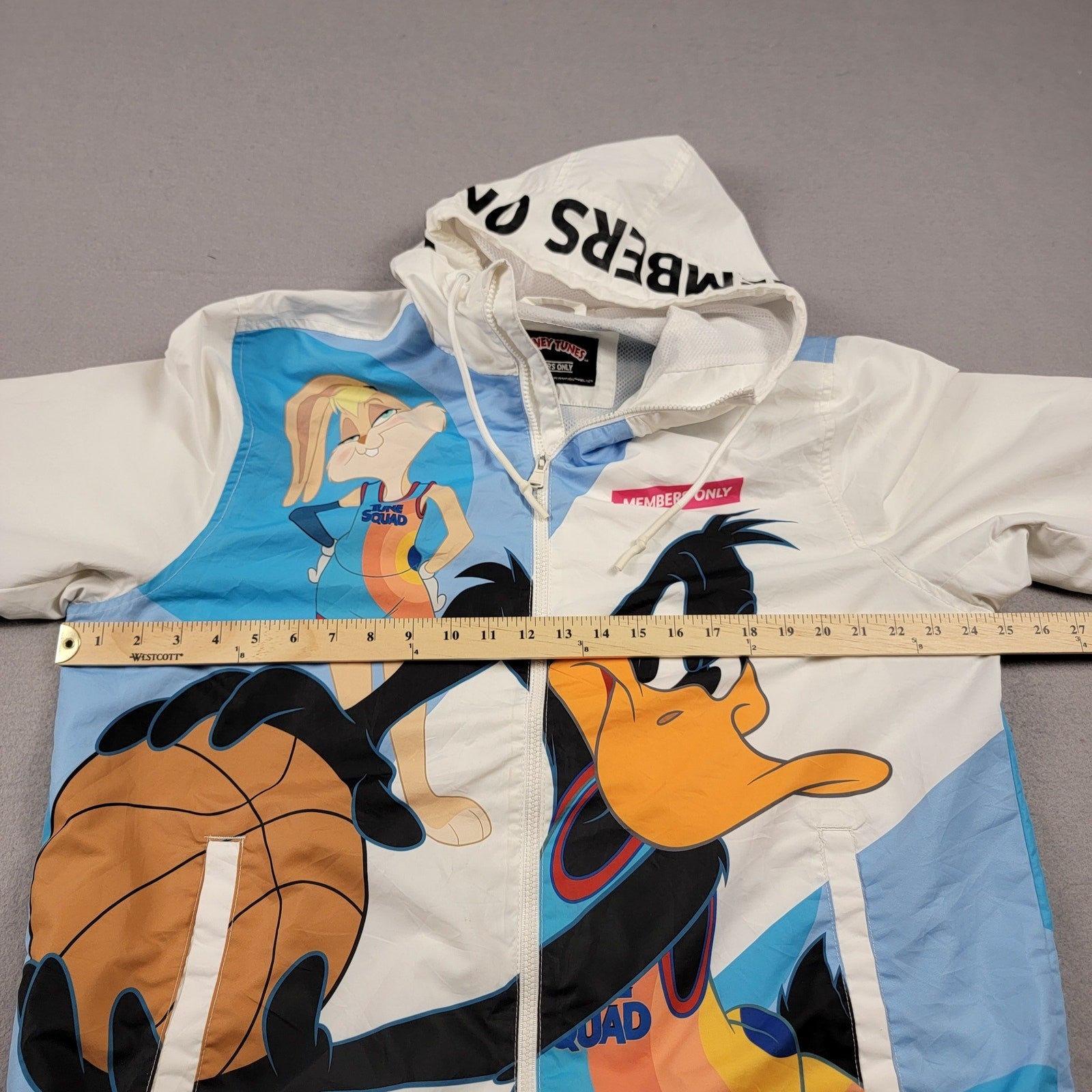 Members Only Hoodie Space Jam A New Legacy Sz L7