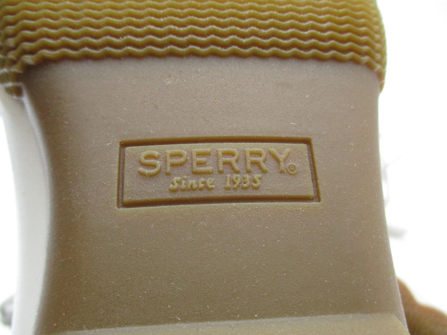 Sperry Saltwater Boots Girls Size 4 White Waterproof Duck Rain Snow Winter9