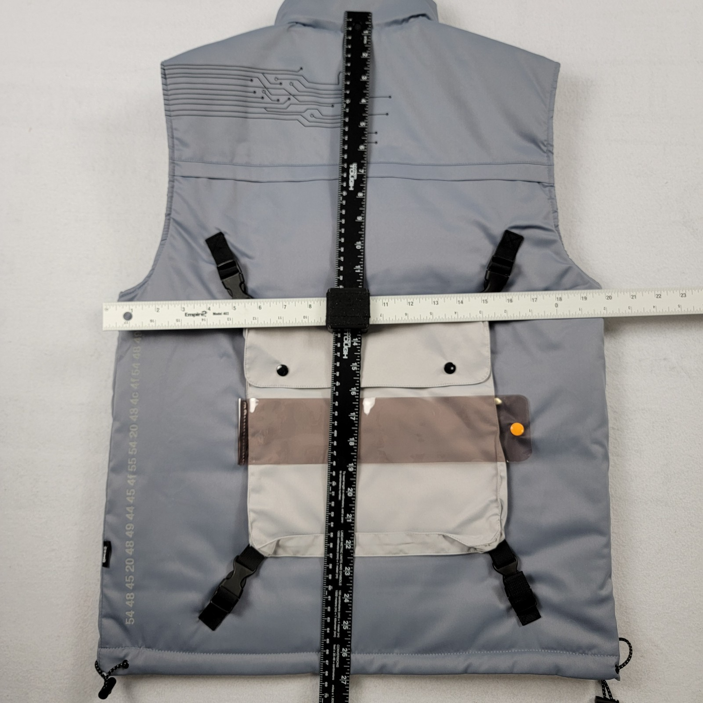 YK Osiris x The Hideout Clothing “Young King I” Tactical Vest Gray M NWT 7617628