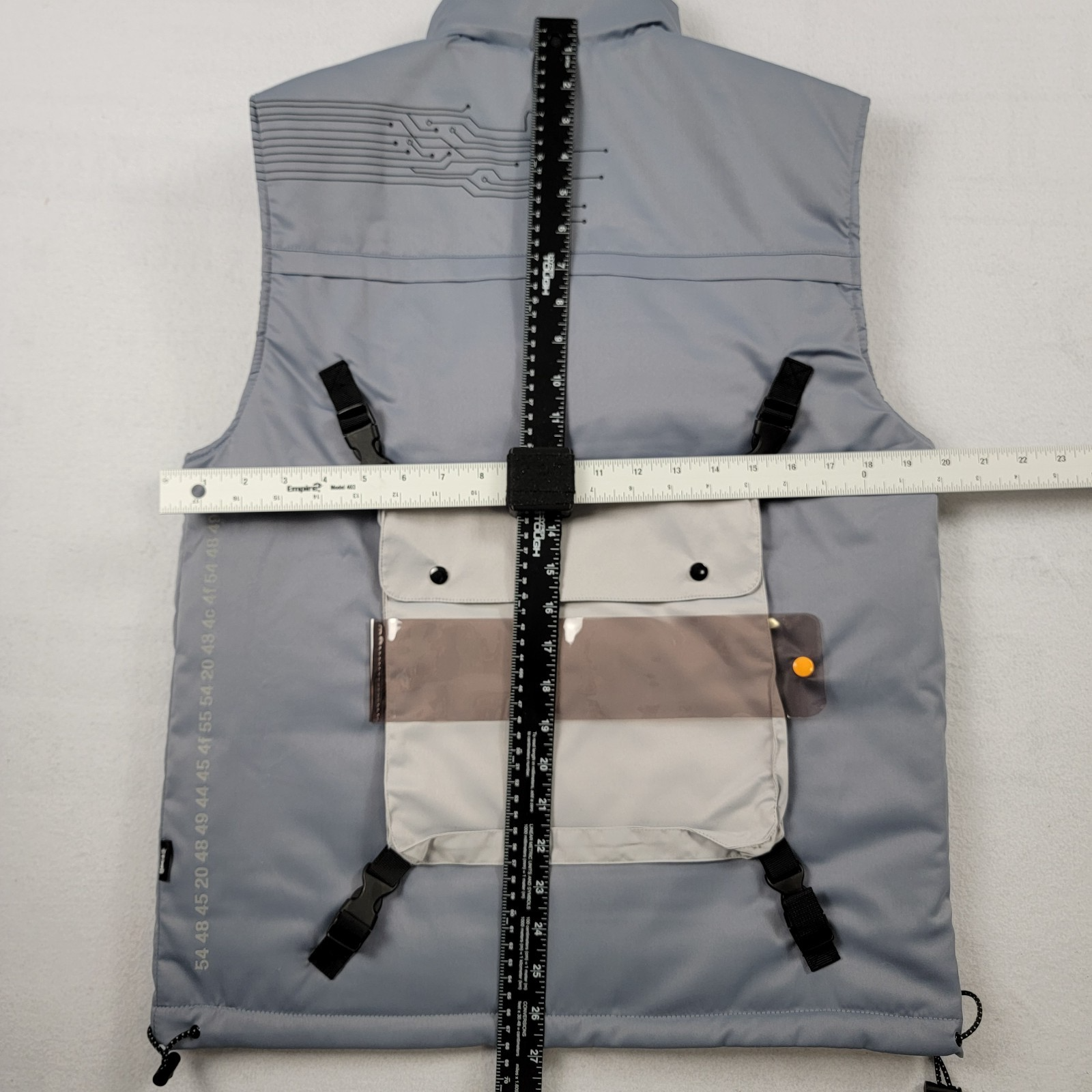 YK Osiris x The Hideout Clothing “Young King I” Tactical Vest Gray M NWT 7617628
