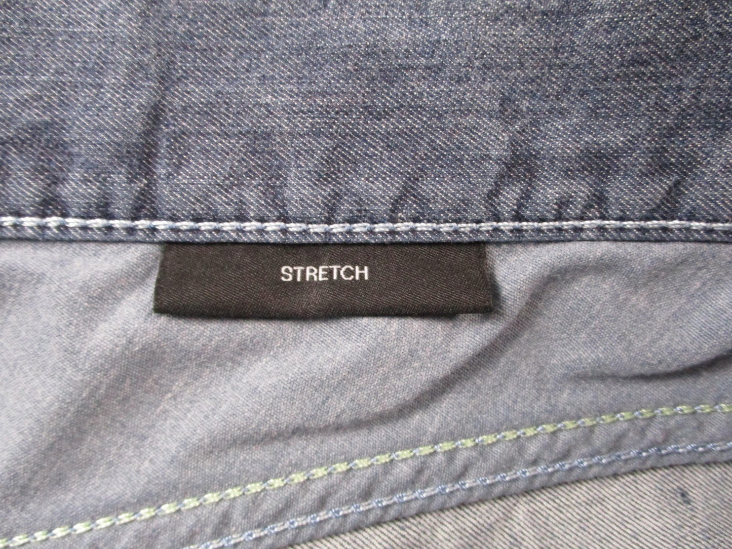 Hugo Boss Jeans Mens 38x30 Blue Maine1 Rinse Stretch Straight Leg Denim 14344
