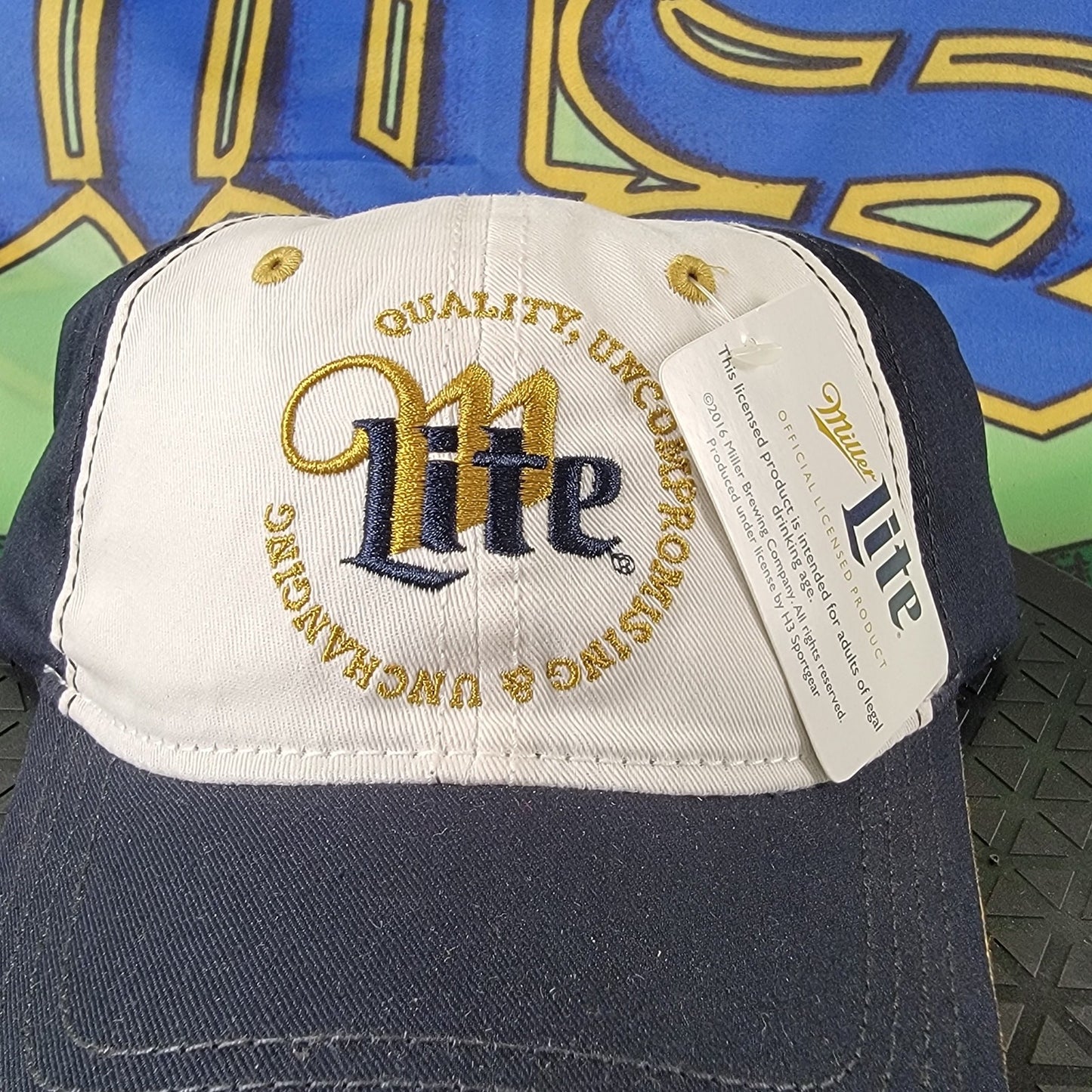 Miller Lite Authentic Snapback Hat 0