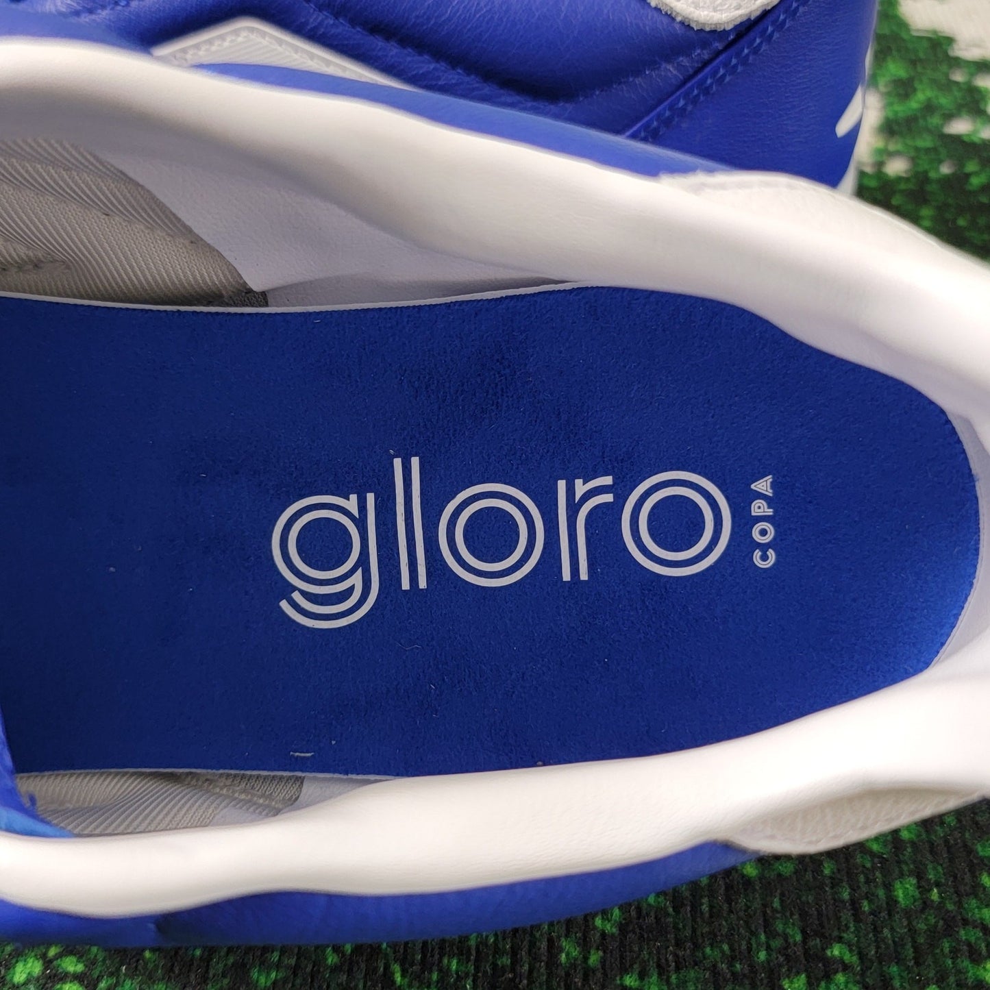 Adidas Copa Gloro FG Soccer Cleats Blue/White Mens Sz 11.5 HP29389