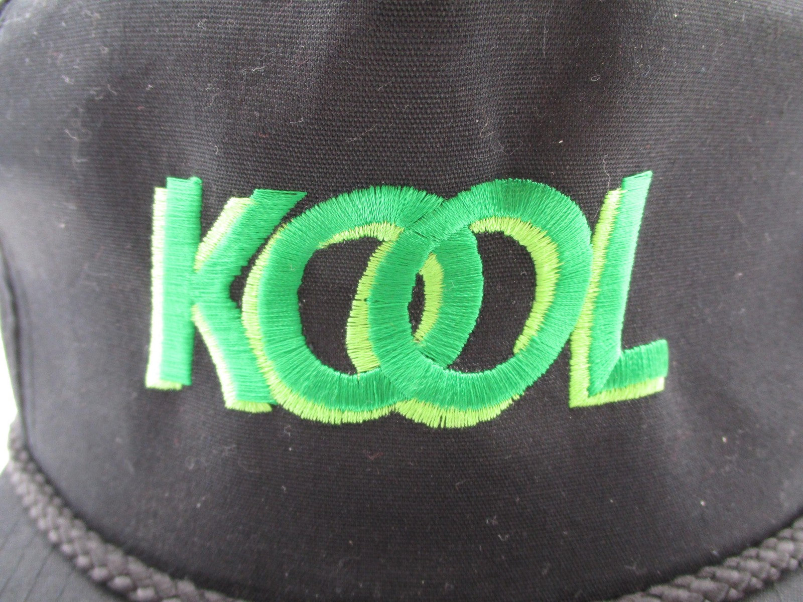 Vintage Kool Cigarettes Rope Snapback Hat Black Green Adjustable Cap OSFA Adult1