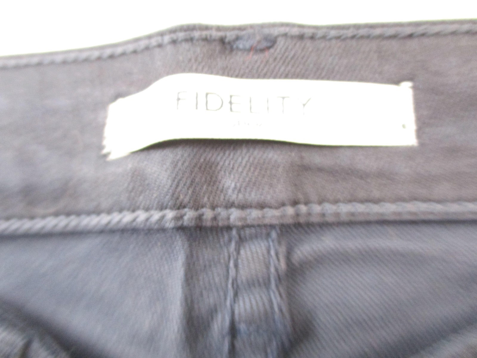 Fidelity Denim Cali Jeans Womens 26 Blue Navy Dark Wash Straight Slim New 14664