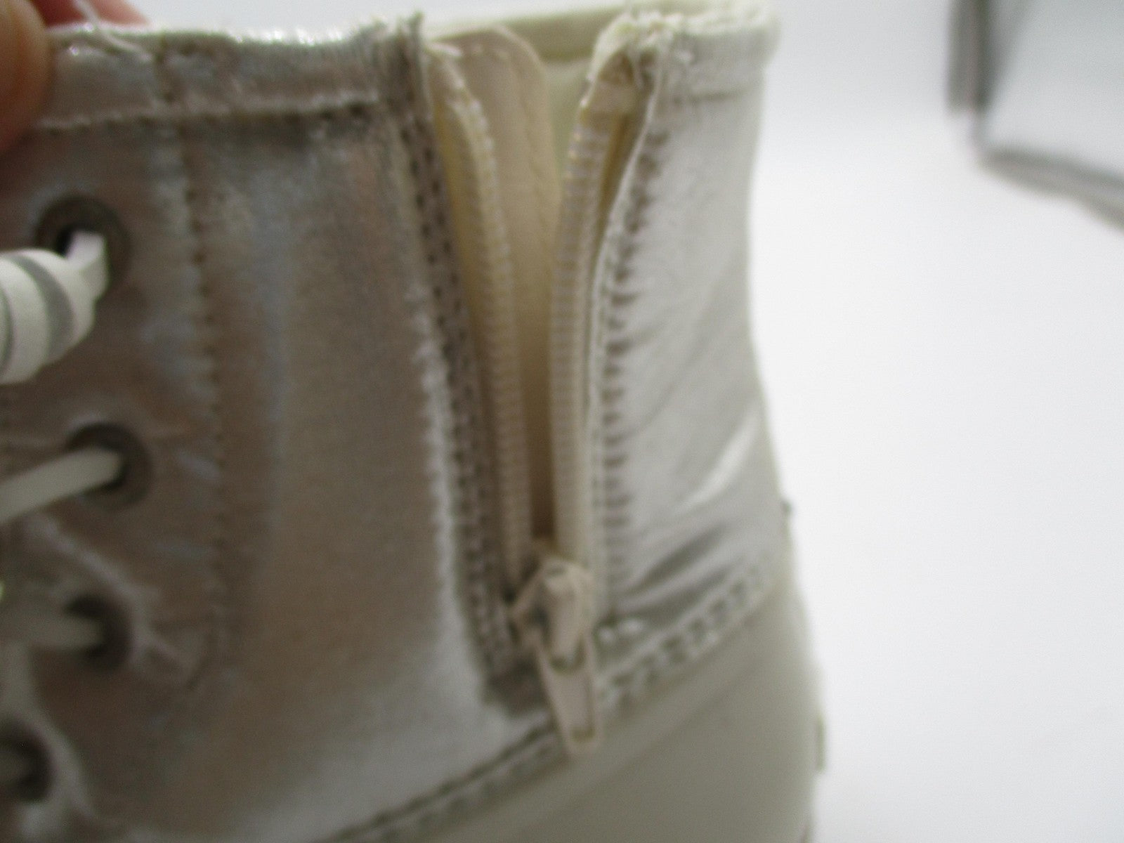 Sperry Saltwater Boots Girls Size 4 White Waterproof Duck Rain Snow Winter14
