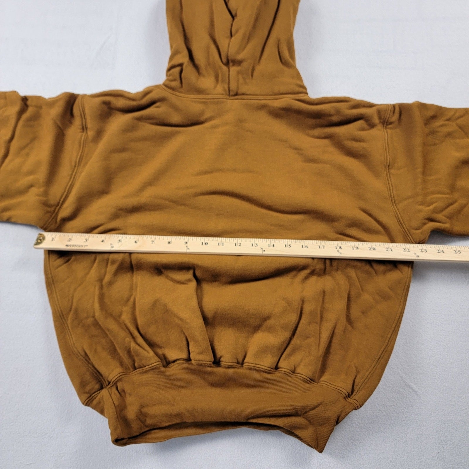 Kanye West YZY Yeezy Season Gap Double Layer Hoodie Men Sz S6