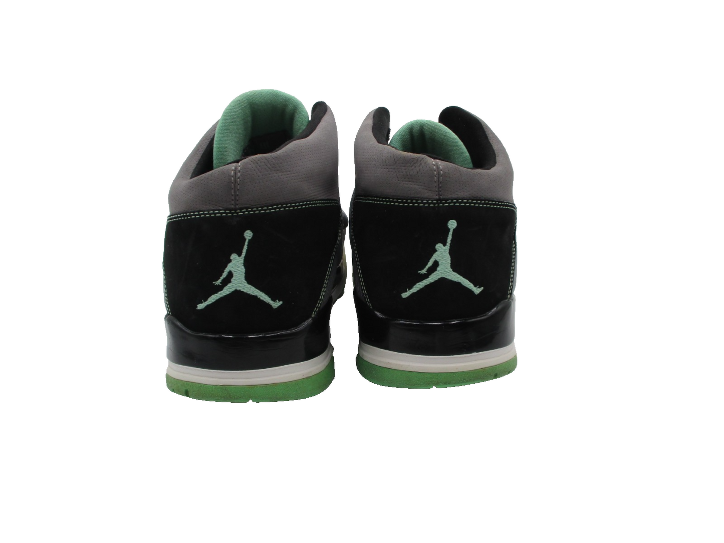 Jordan Flight 45 High Wolf Grey Mint 602661013 Men’s Size 12 Preowned (1I4)8