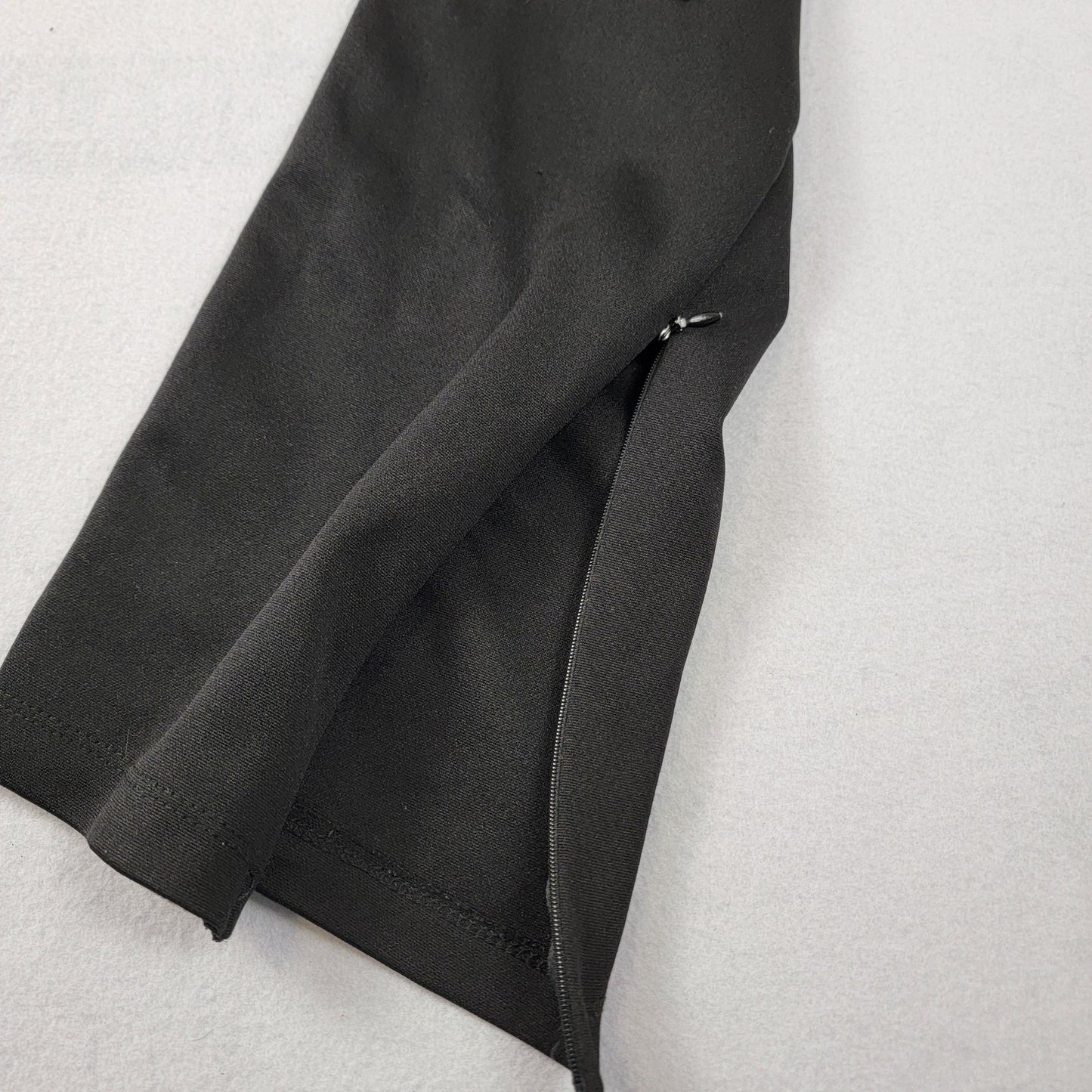 EPTM Track Pants Men 2XL Black Yellow Purple Side Stripe Zip Cuffs Made USA 11744