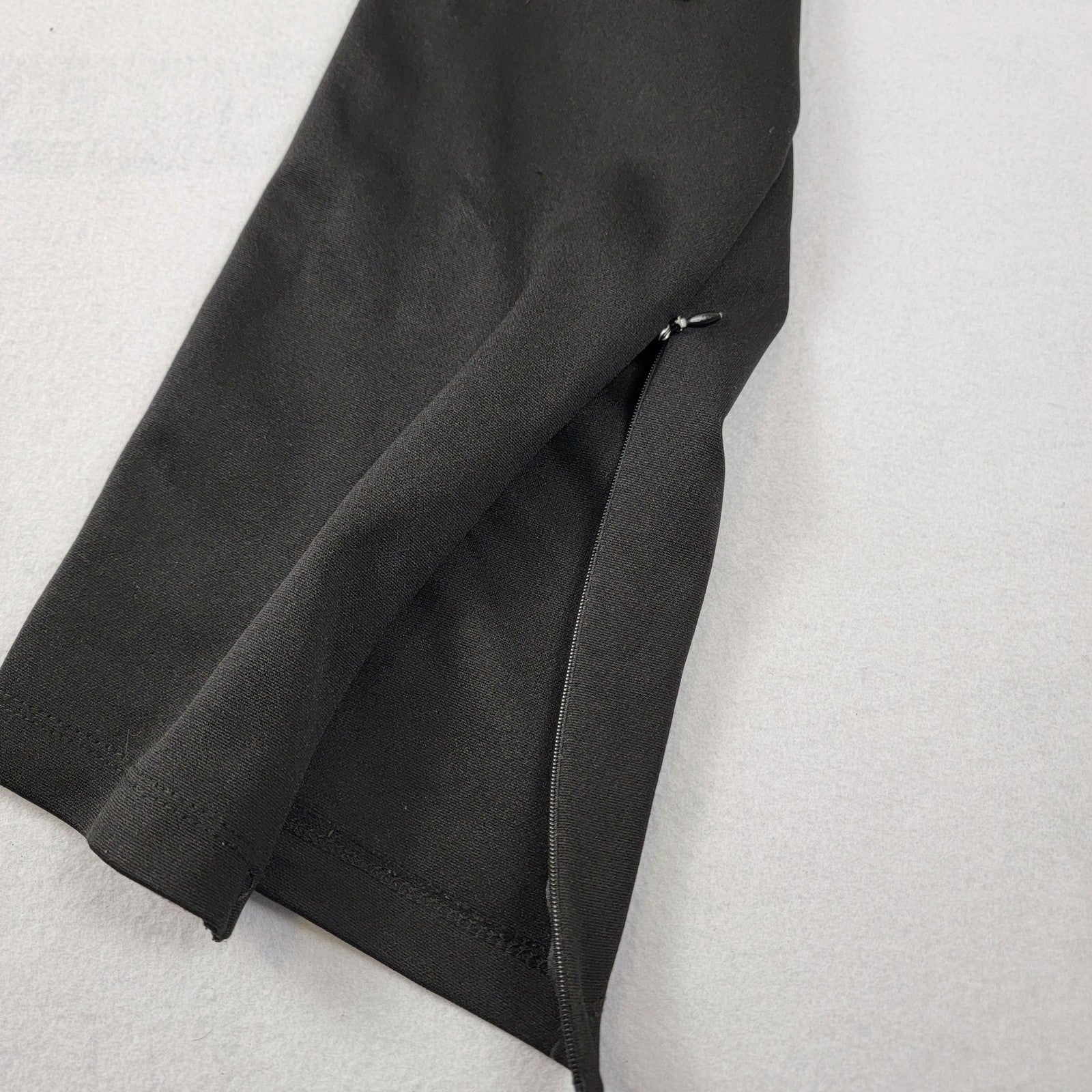 EPTM Track Pants Men 2XL Black Yellow Purple Side Stripe Zip Cuffs Made USA 11744