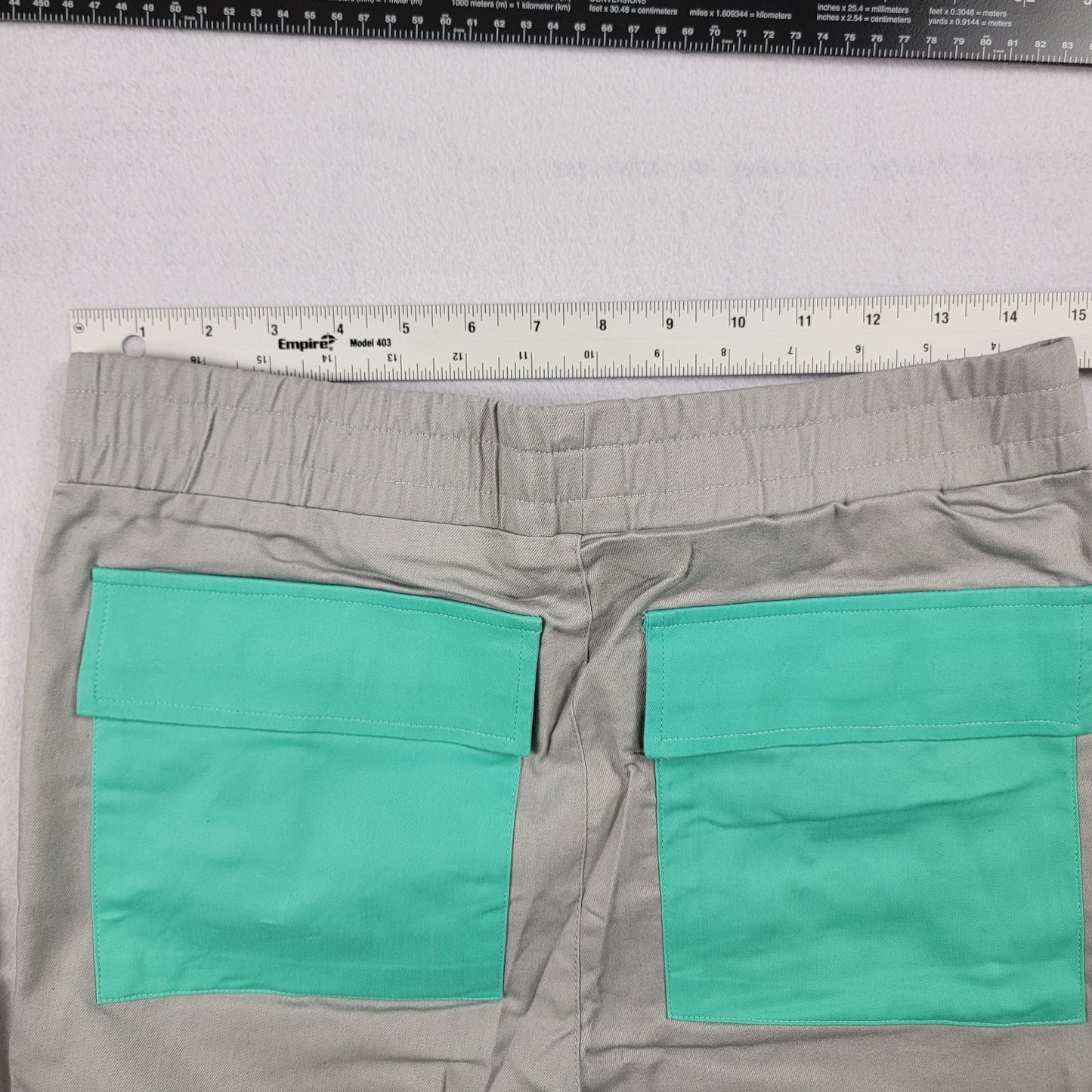 The Hideout Clothing THC Cargo Pants 2Pack Bundle Yellow & Grey Size S 7988016