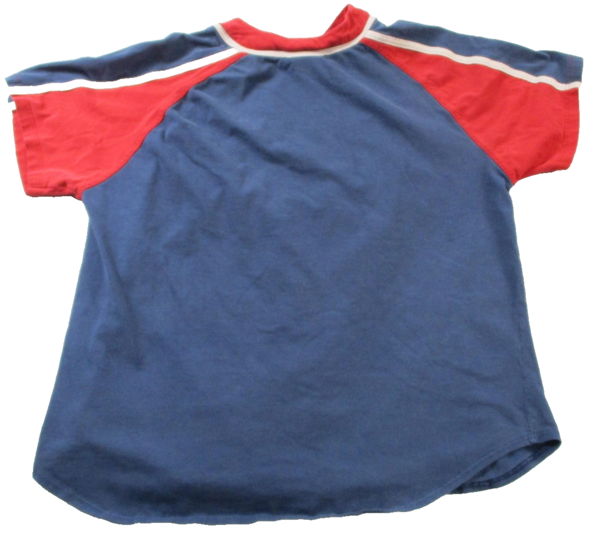 Vintage Disney Store Mickey Mouse Baseball Jersey Womens L 90s Embroidered 16051