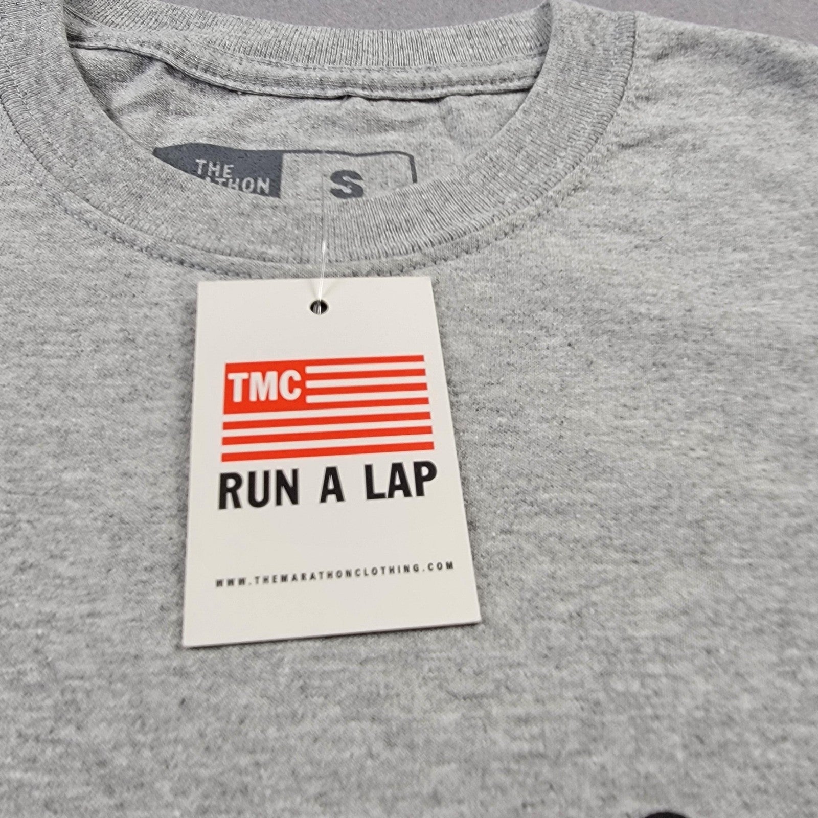 The Marathon Clothing Shirt Mens Small Gray Crenshaw Script Graphic TMC Crewneck2