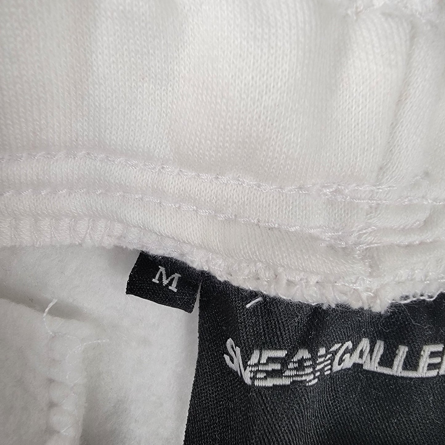 SneakGallery GOAT Short Sleeve Hoodie Jogger Sweat Suit Set Mens M White NWT 6694